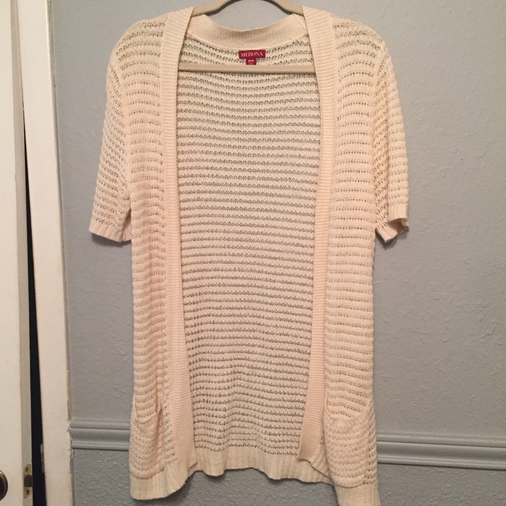 Merona short sleeved cardigan